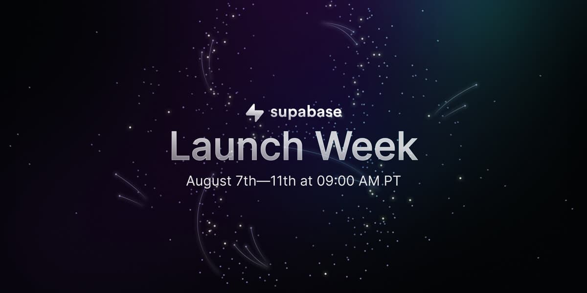 Launch Week 8